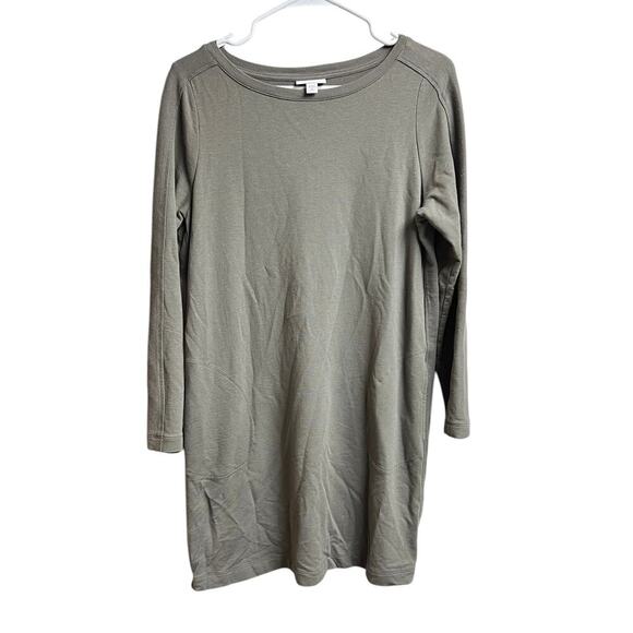 J.Jill Pure Jill Women's Medium Shirttail Tunic Shirt Dress Long Sleeve - Picture 1 of 7